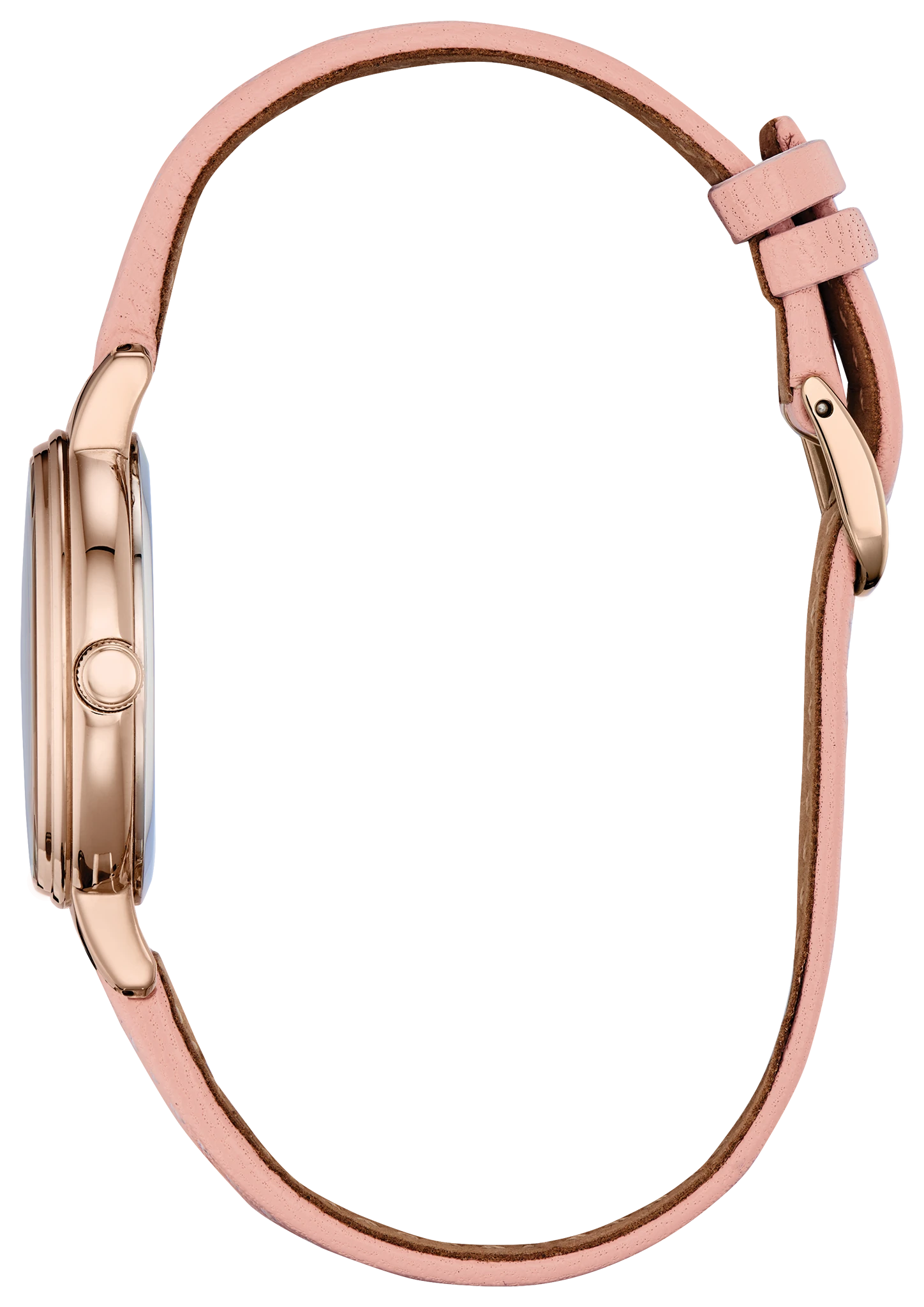 Minnie Mouse Silver-Tone Dial Leather Strap EW2448-01W | CITIZEN